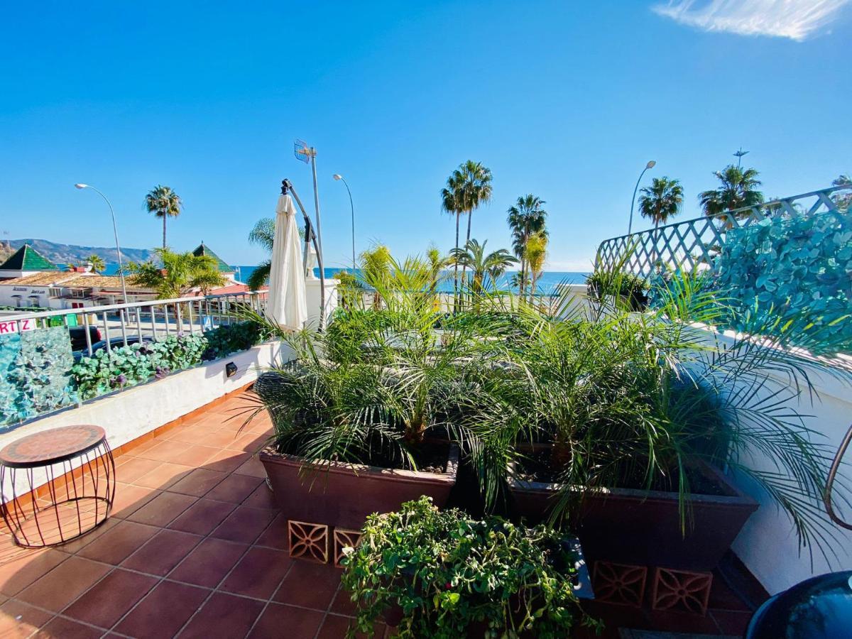 Apartamento En Primera Linea De Playa Nerja Esterno foto